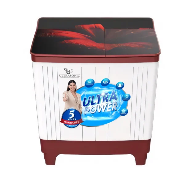 Washing Machine 9 Kg Red 1